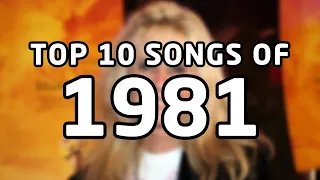 Top 10 songs of 1981