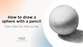 How to draw a sphere with a pencil | Easy step-by-step guide