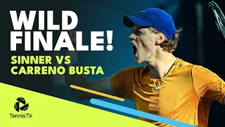 WILD Finale To Sinner vs Carreno Busta Thriller! | Miami 2022 Highlights