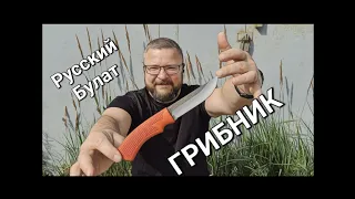 Обзор ножа Грибник компании Русский Булат
