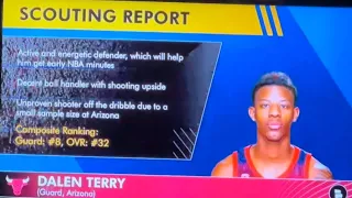 Chicago Bulls Draft Dalen Terry As Their Only Pick in ‘22 NBA Draft
