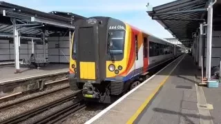 Southwest Trains Class 444 Departing Guildford (06/5/16)