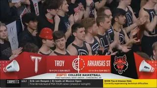 Arkansas State vs. Troy 2/22/2024