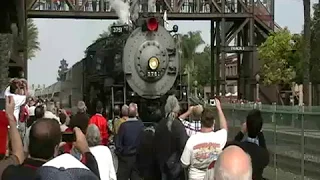 Santa Fe #3751 San Diego Steam Special June 1, 2008