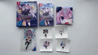 Neptunia Game Maker R:Evolution - Day One Edition Unboxing (Nintendo Switch)
