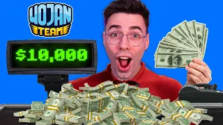 ZAROBIŁEM 10,000$ w Moim SKLEPIE! (Supermarket Simulator #3)