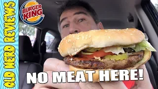 MORE FAKE MEAT! Burger King Impossible Whopper REVIEW 🍔👑🌱🍔