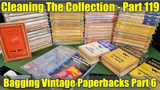 Unintentional ASMR - Cleaning The Collection - Part 119 - Bagging Vintage  Paperbacks - Part 6