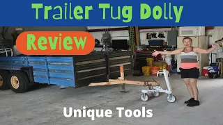 Trailer Tug - Review - Moving my utility trailer around the warehouse