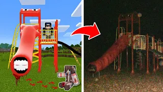 bqThanh và Ốc Triệu Hồi Thành Công CẦU TRƯỢT MA EXTRA SLIDE Có Đôi Mắt Bí Ẩn Trong Minecraft