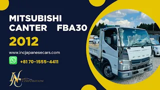 MITSUBISHI CANTER TRUCK FBA30 | MITSUBISHI CANTER TRUCK REVIEW | INC JAPAN