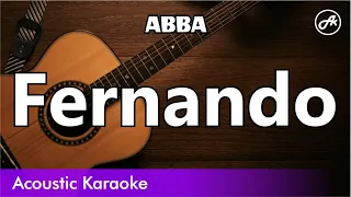 ABBA - Fernando (karaoke acoustic)