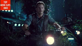 Jurassic World 2015 – Raptor Recon Scene Hindi (8/10) l TopMovieClips Hindi