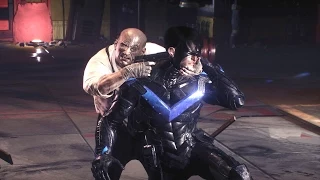 Batman Arkham Knight: Penguin Boss Fight (4K 60fps)