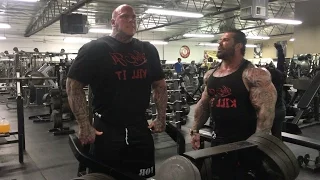 BIGGER BY THE DAY - DAY 30 - MARTYN FORD - PAULO THE FREAK - THRASHIN SHOULDERS - 305LBS