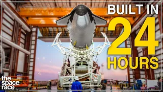 How SpaceX Will Build One Starship Every 24 Hours!