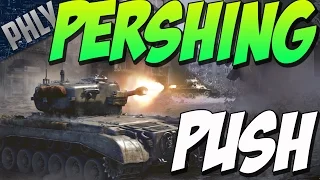 M26 PERSHING & B-24 CARPET BOMBING (War Thunder Tanks Gameplay)