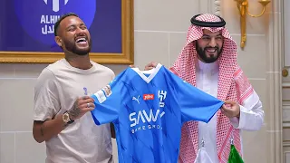 Neymar Jr's First Day at Al-Hilal