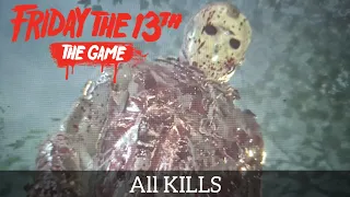 Friday the 13th The Game all Jason Kills HD