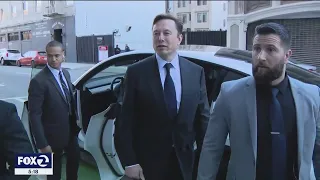 Elon Musk defiantly defends himself in Tesla tweet trial