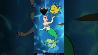 Dark Little Mermaid Ariel mind refresh 🤯 | Senbo_art