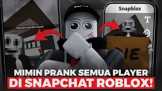 MIMIN PRANK JADI HANTU DI GAME ROBLOX INI!!! PADA KETAKUTAN SEMUA !!! SNAPCHAT ROBLOX HORROR