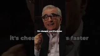 Scorsese talks about the end of film in cinema