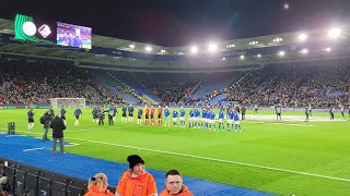Leicester City vs Randers Pre-match atmosphere | UEFA Conference League 2021-22