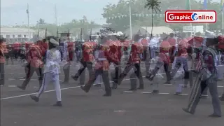 Ghana military drills, just impressive