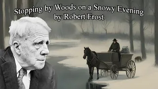 "Stopping by Woods on a Snowy Evening" Read by an AI Robert Frost