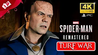SPIDER-MAN Remastered Turf Wars Gameplay Walkthrough FULL GAME [4K 60FPS] - No Commentary