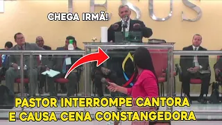 PASTOR INTERROMPE FAMOSA CANTORA E A IMPEDE DE CONTAR UM TESTEMUNHO! - Entenda o Ocorrido!