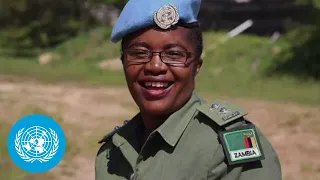 2020 UN Woman Police Officer of the Year awarded to Zambian peacekeeper