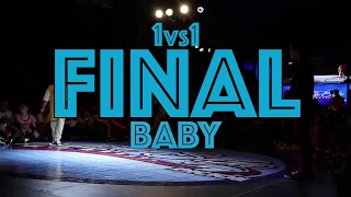 CRIOLLO STYLE 2017 FINAL 1vs1 BABY  BATTLE- Bboy KID ERIC (VENEZUELA) VS Bboy ALEXIS (PERÚ)