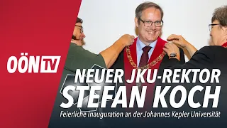 Feierliche Inauguration von JKU-Rektor Stefan Koch