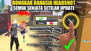 BONGKAR RAHASIA HEADSHOT‼️CARA HEADSHOT SEMUA SENJATA 2023