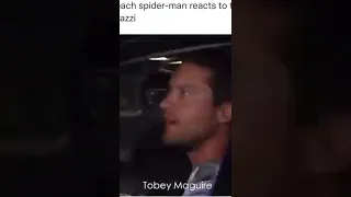 How every Spider-Man reacts to paparazzi