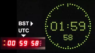 Wharton LED Clock change: BST to GMT - 25 Oct 2015