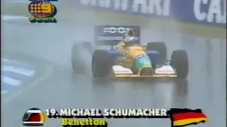 1991 Formula 1 Australian Grand Prix - Adelaide Warm-up & Pre-Race Report (Channel 9)