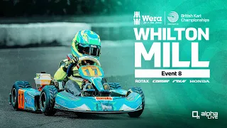Whilton Mill | TKM, Bambino, Honda and Rotax | Event 8 | 2023 Wera Tools British Kart Championships