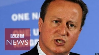 David Cameron's Yorkshire 'hate' comment caught on mic - BBC News