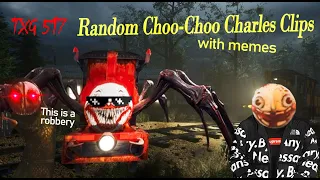 Random Choo-Choo Charles Clips with memes