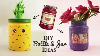 3 Easy Jar Craft Ideas - Jar Recycling