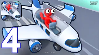 Stickman Amazing Airport - Gameplay Walkthrough Part 4 Stickman Airport Manager (iOS, Android)