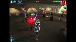 SWGOH - GAC - 3v3 - GAS vs DR, Malak, Talon