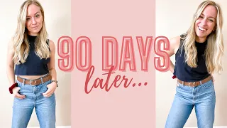 MY *realistic* 90 DAY JOURNEY | how to make sustainable changes for your health