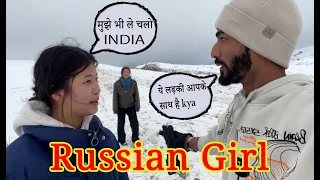 मुझे भी ले चलो इंडिया | Russian Girl | Abrar Khan | Mr.A Vlogs | Kazakhstan
