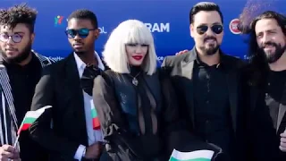 Interview with Equinox from Bulgaria @ Eurovision Blue carpet Lisbon 2018