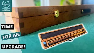 Making A Bespoke Inlaid Pool Cue Case - Is It Fine Box Making? Probably Not.