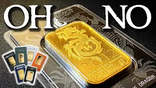 Gold Bars in Assay Cards - THE NIGHTMARE CONTINUES